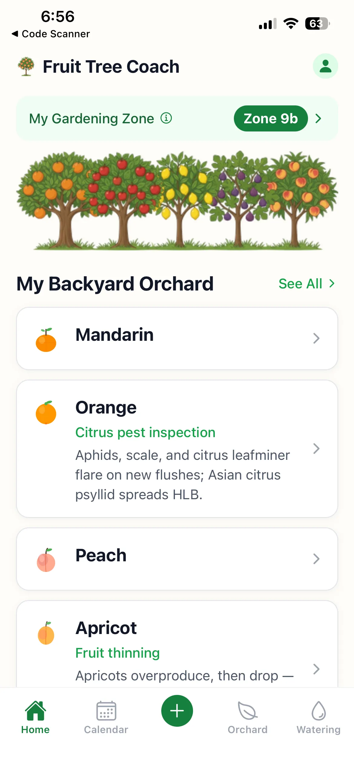 Home: orchard overview